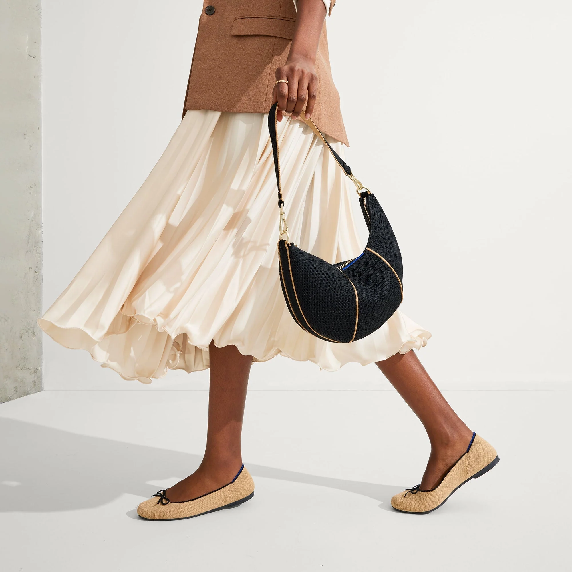 The Crescent Bag - Black - Image 4