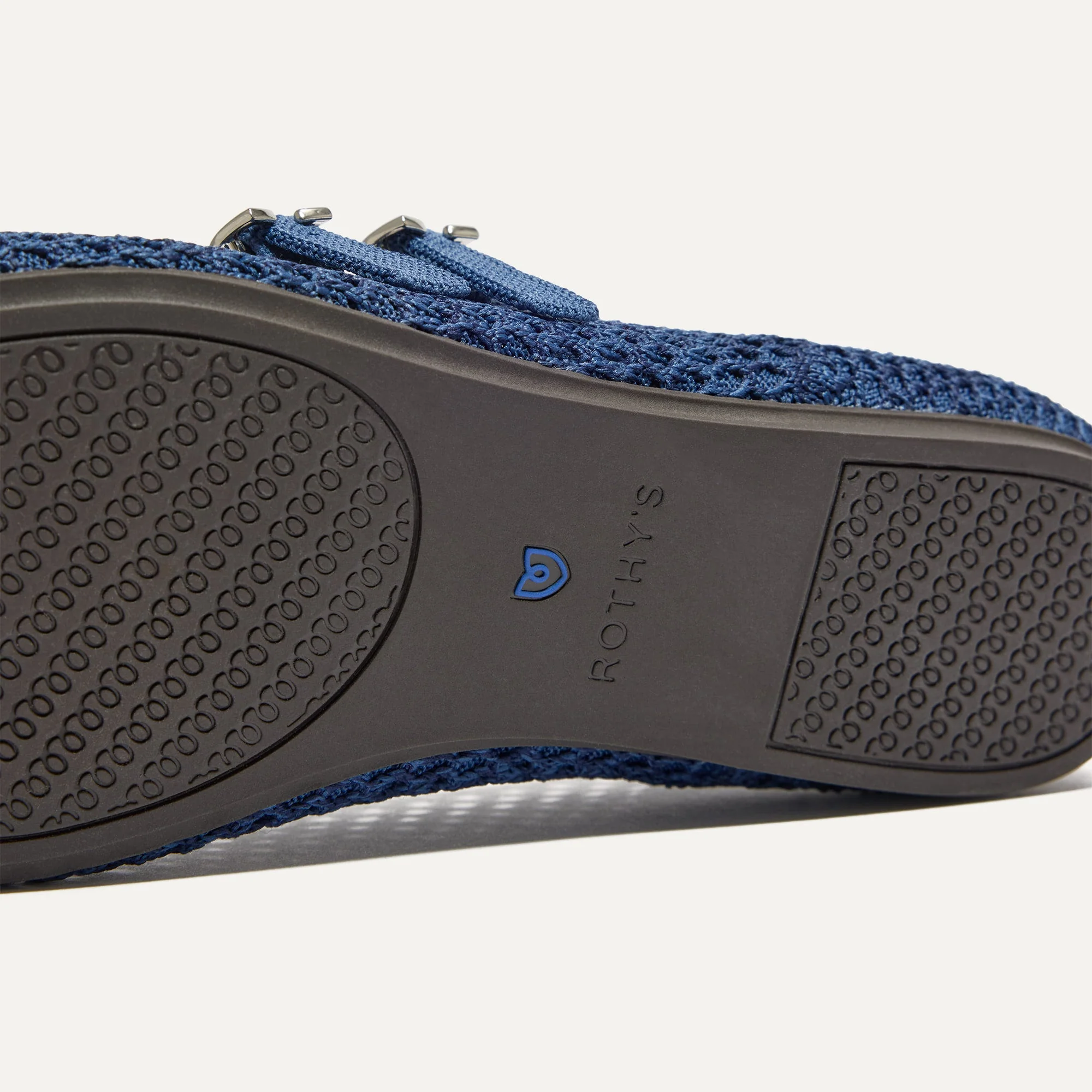 The Double Buckle Mary Jane - Blue Mesh - Image 6