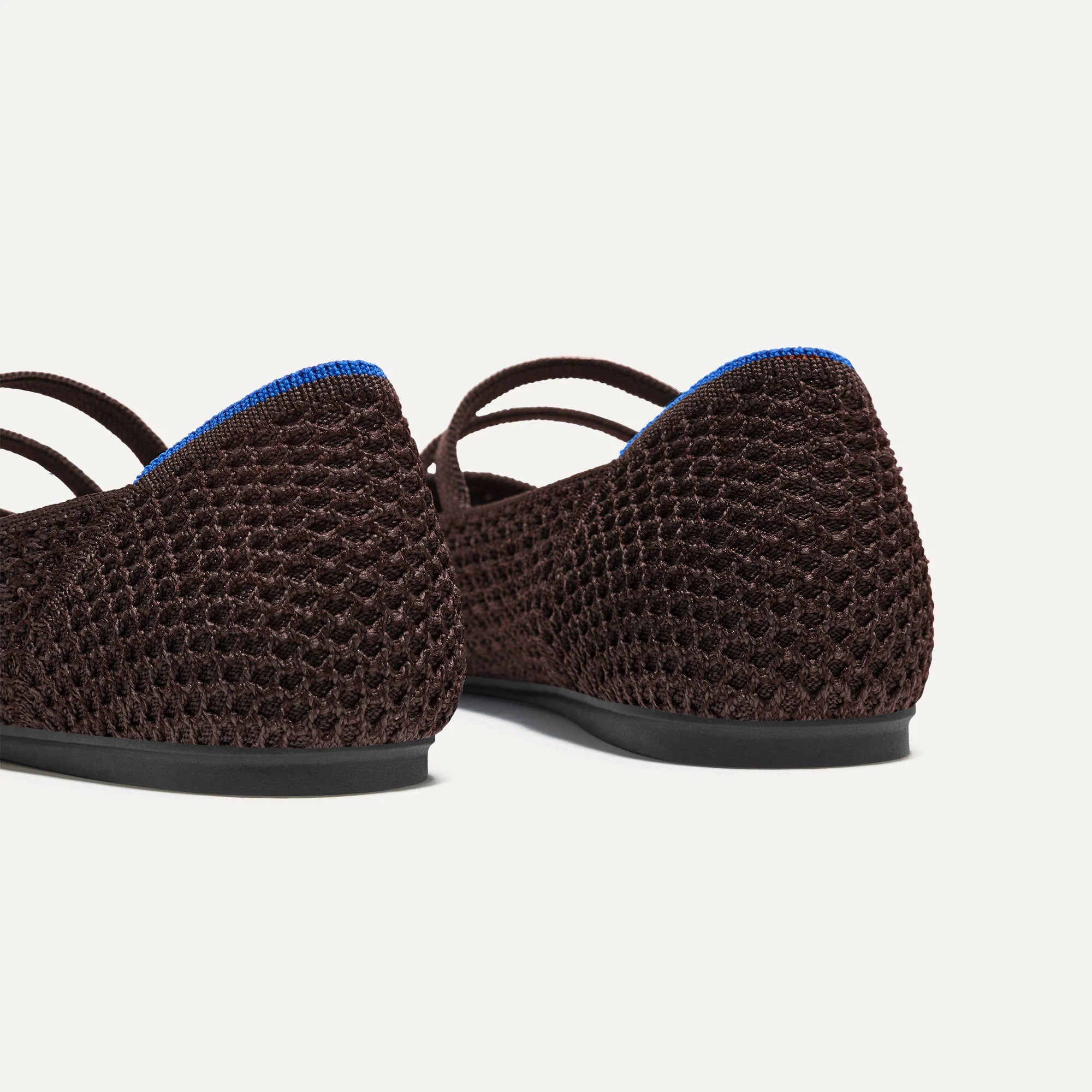 The Double Buckle Mary Jane - Chocolate Mesh - Image 6