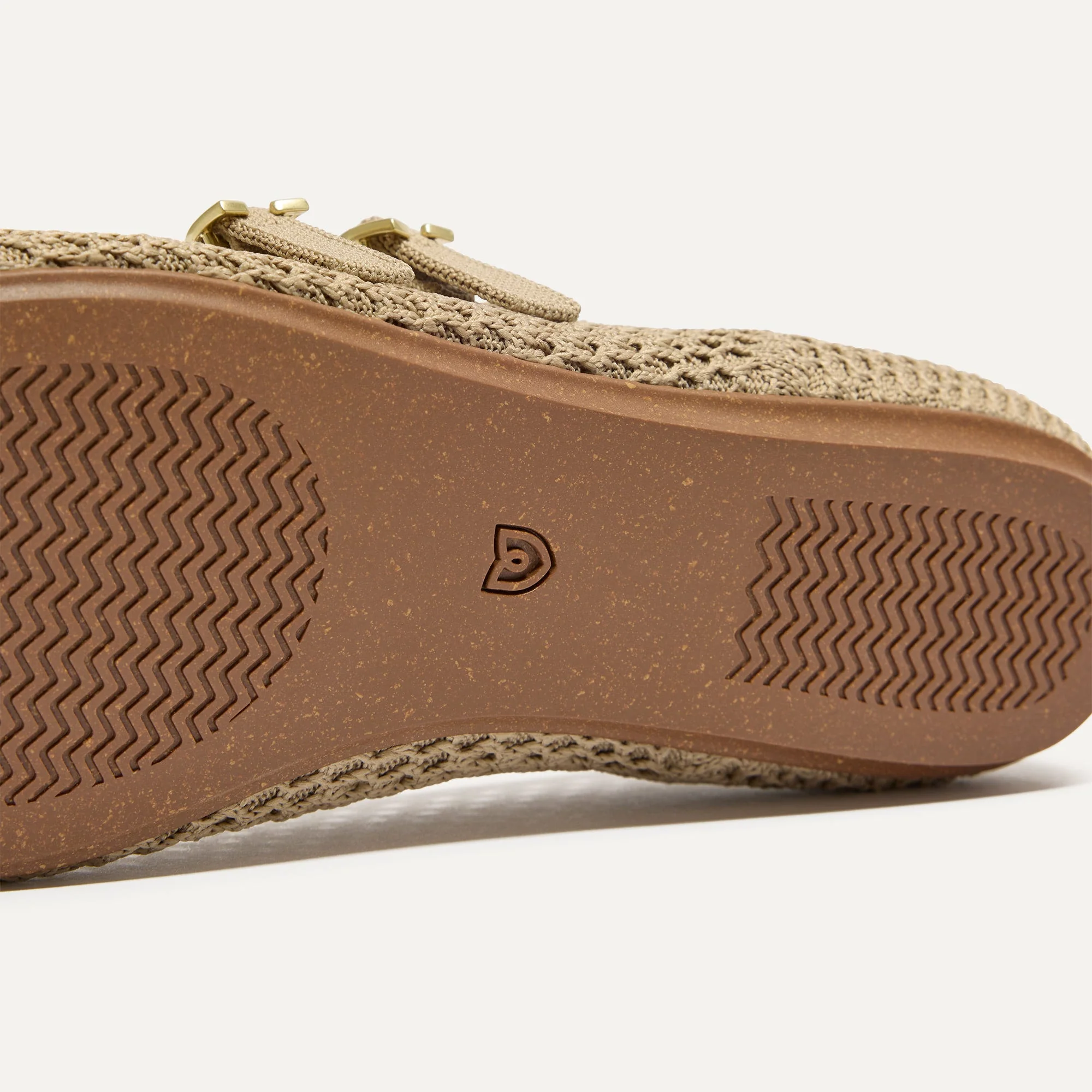 The Double Buckle Mary Jane - Dune Mesh - Image 6