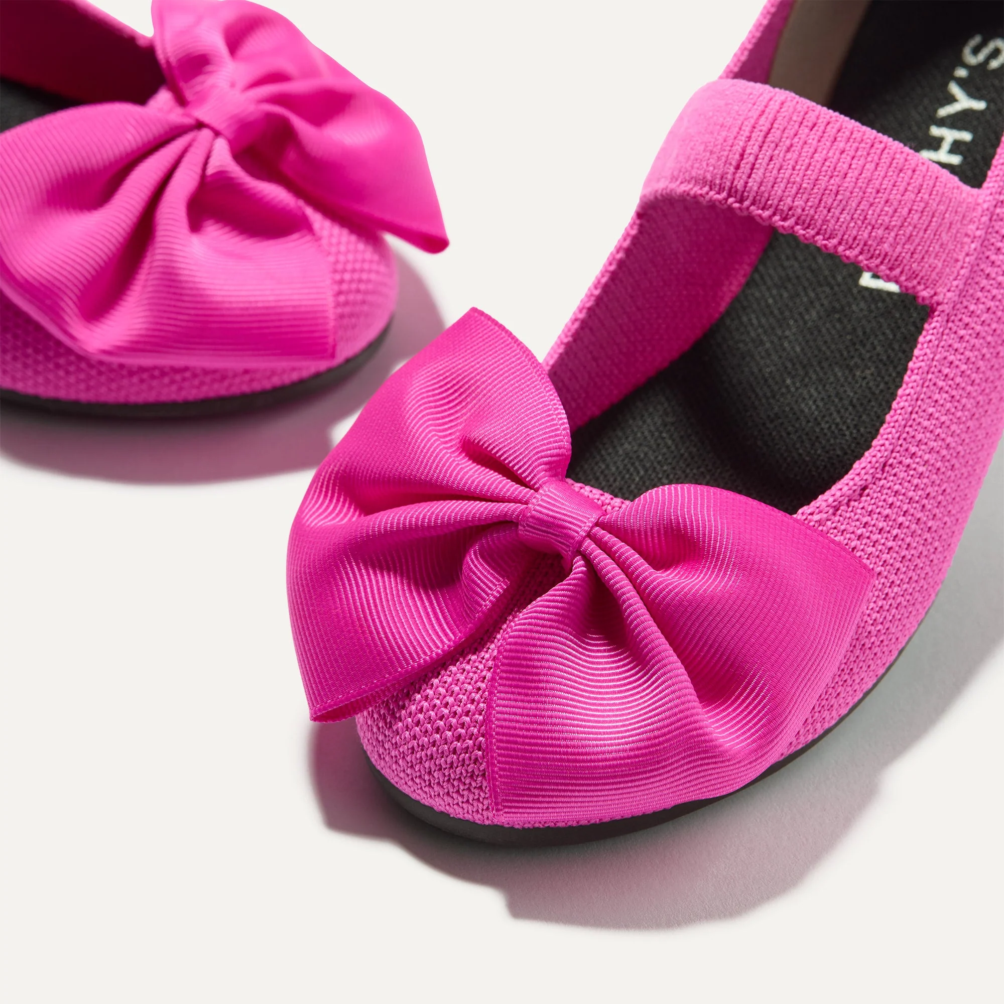 The Kids Big Bow Mary Jane - Dragon Fruit - Image 2