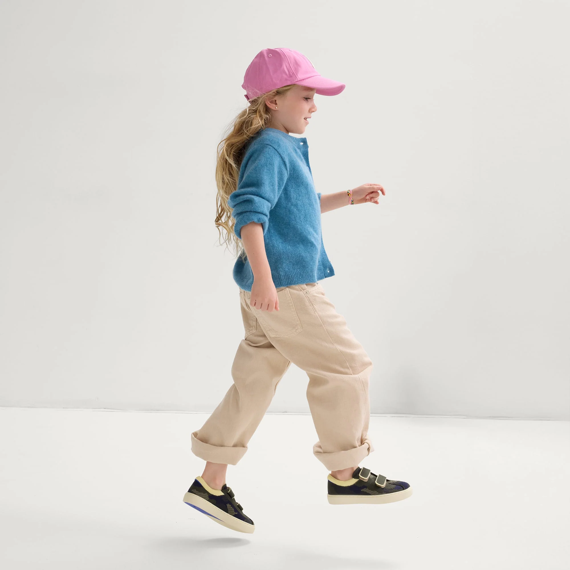 The Kids Strap Sneaker - Spruce Camo - Image 3