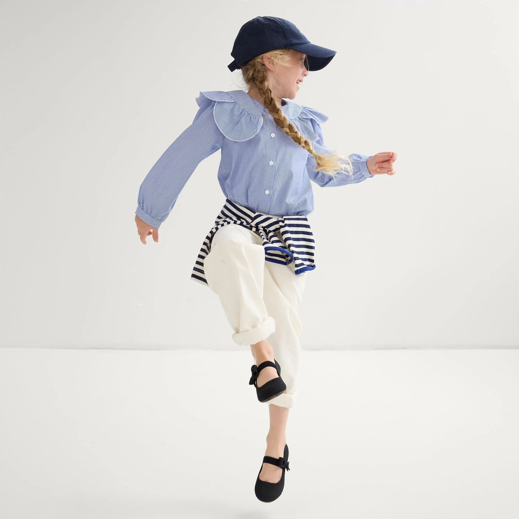 The Kids Tux Bow Mary Jane - Black - Image 3