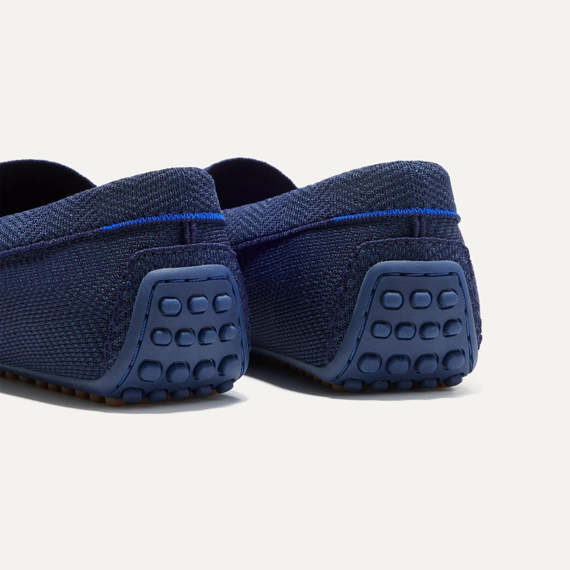The Driving Loafer - Navy Herringbone - Image 5