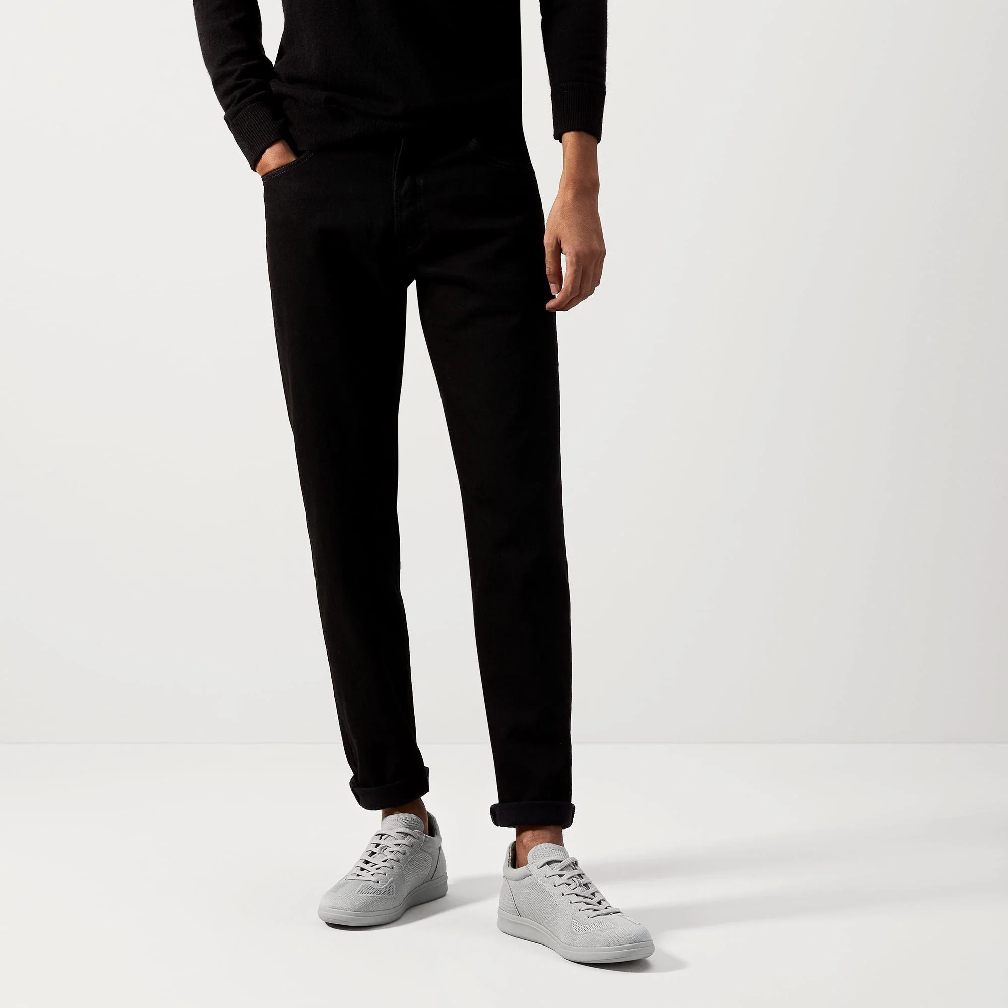 The RS01 Sneaker - Light Grey - Image 3