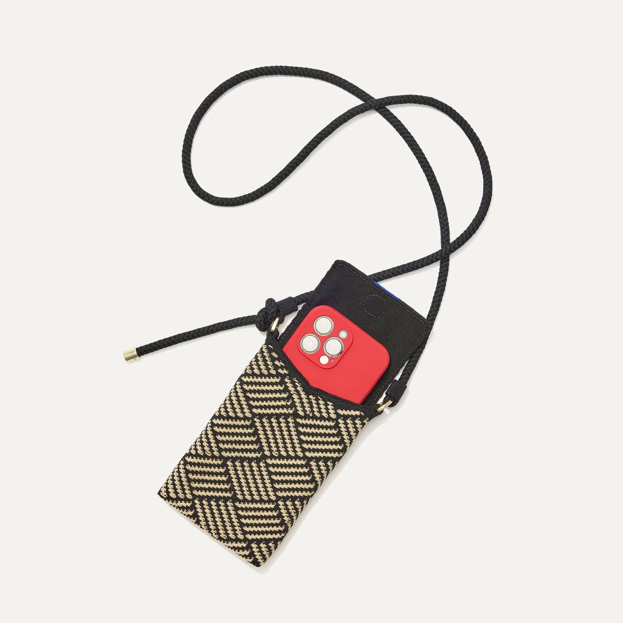The Phone Crossbody - Polar Zig Zag - Image 4