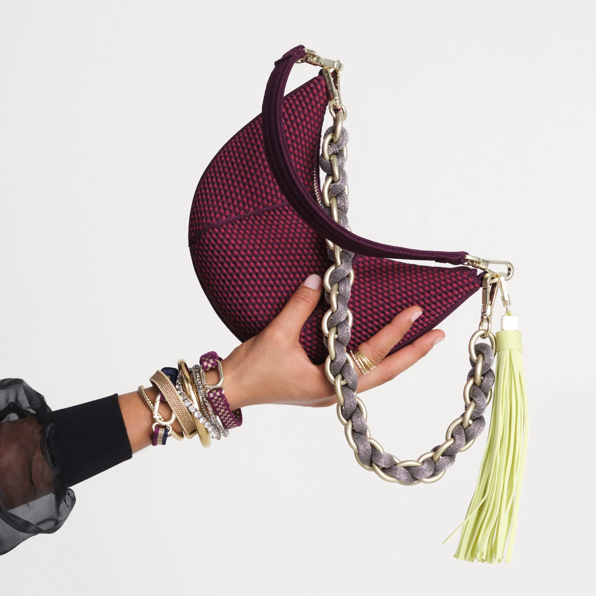 The Shoulder Strap - Golden Silver Chain - Image 3