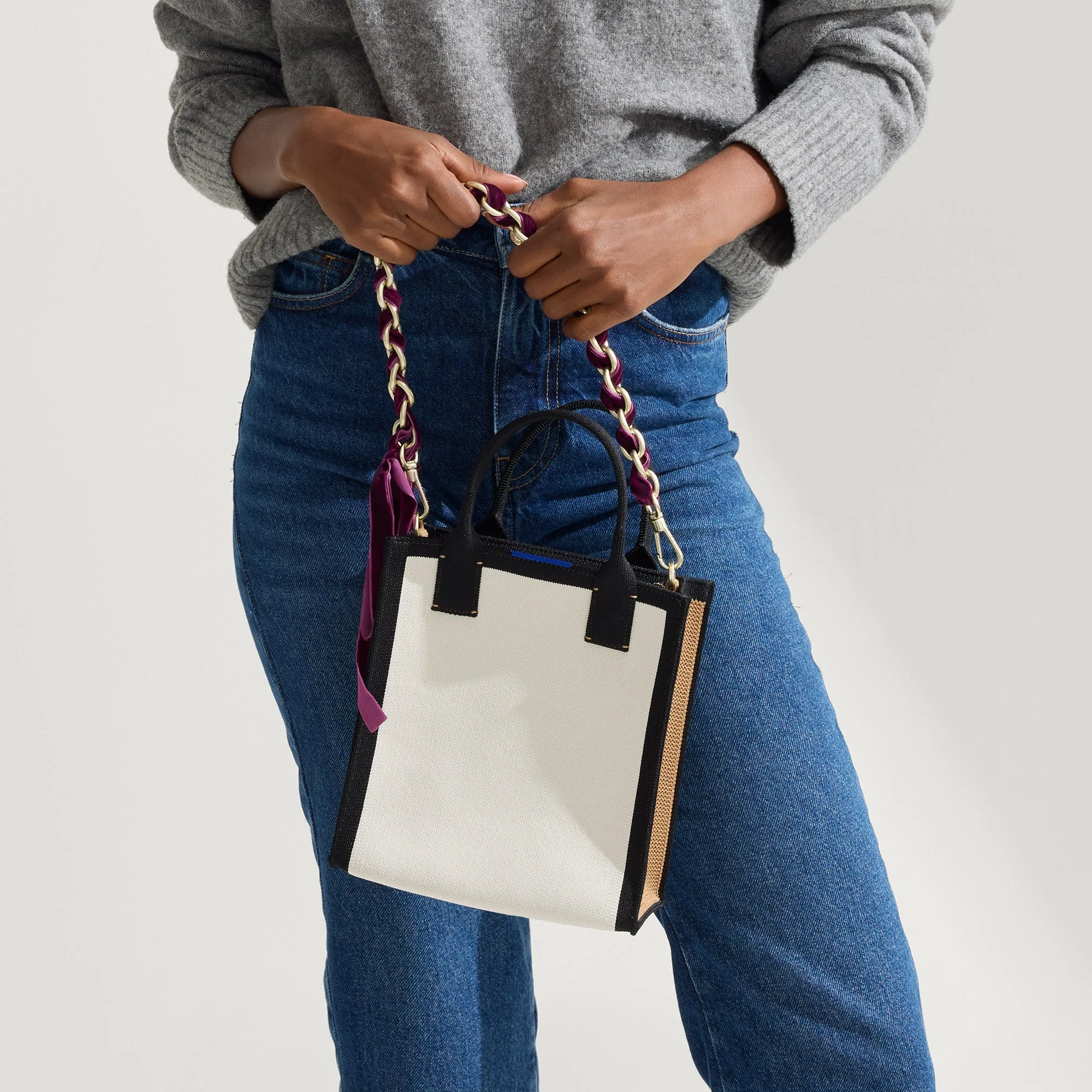 The Shoulder Strap - Velvet Plum Chain - Image 2