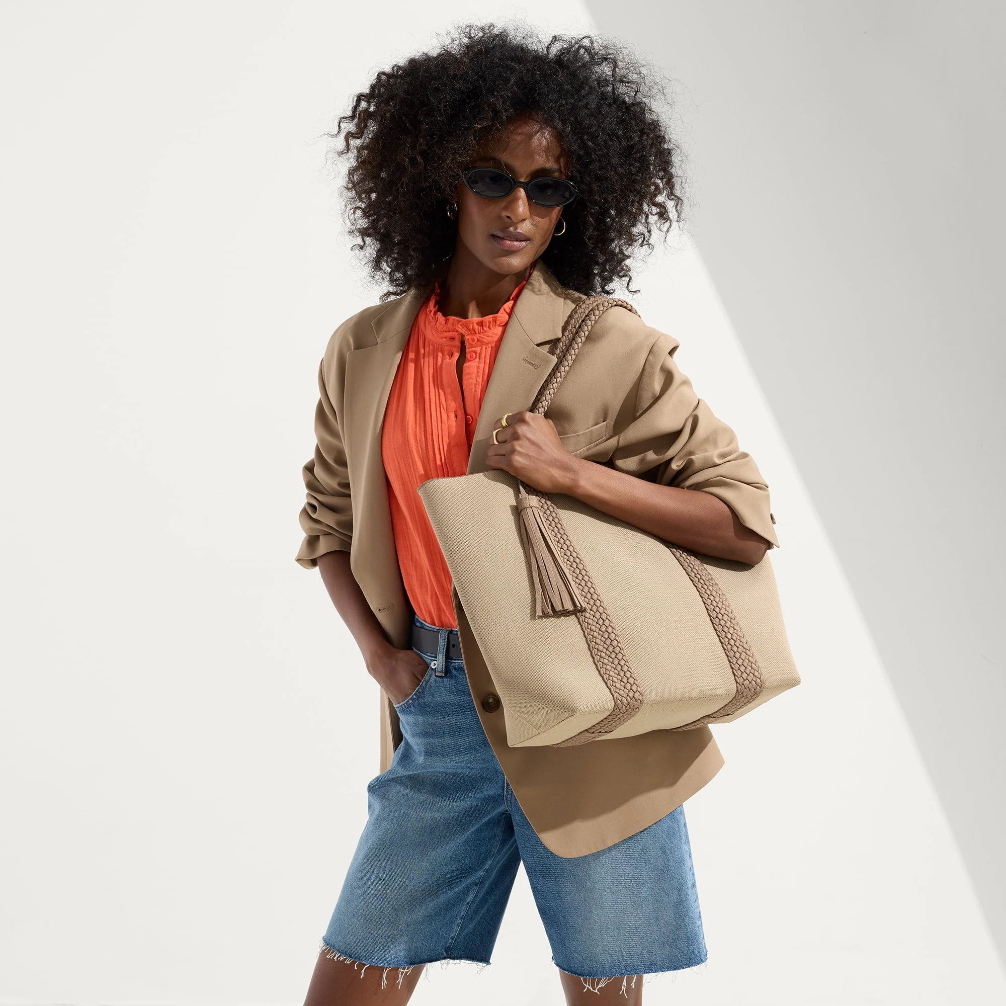 The Lightweight Tote - Caramel Twist - Image 3