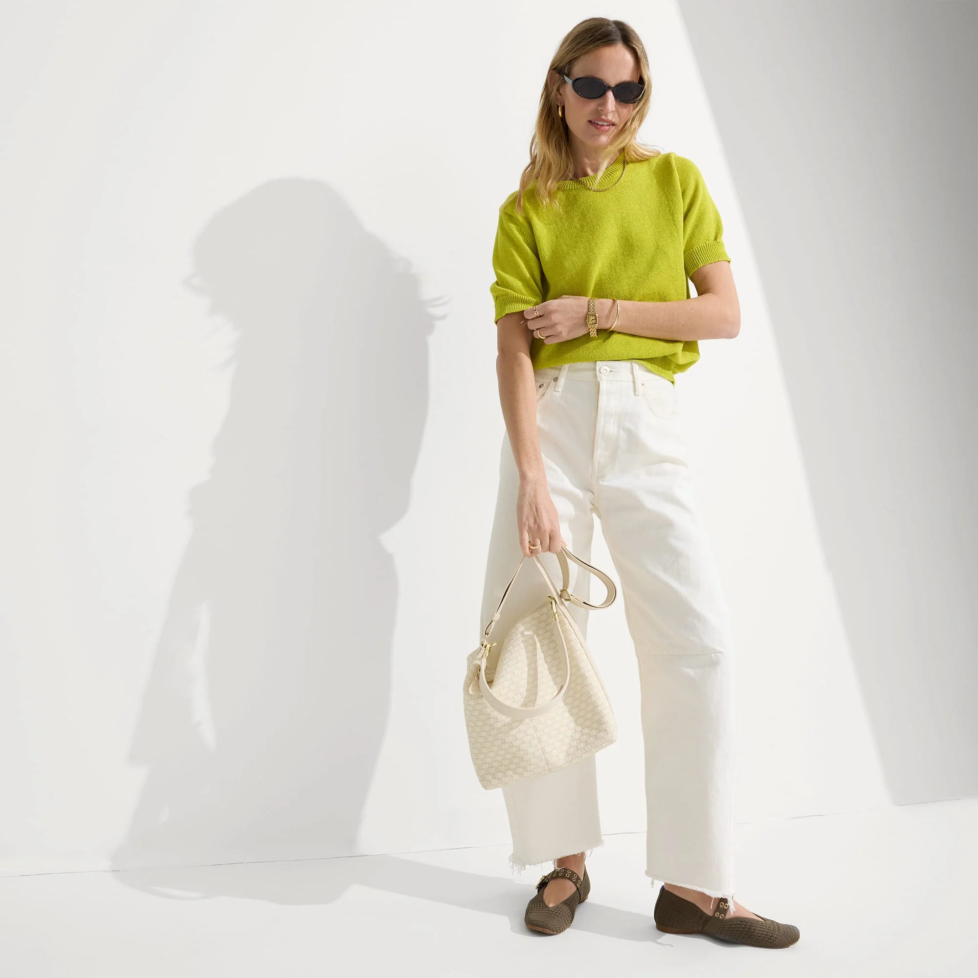 The Mini Zip Bucket - White Sand - Image 4