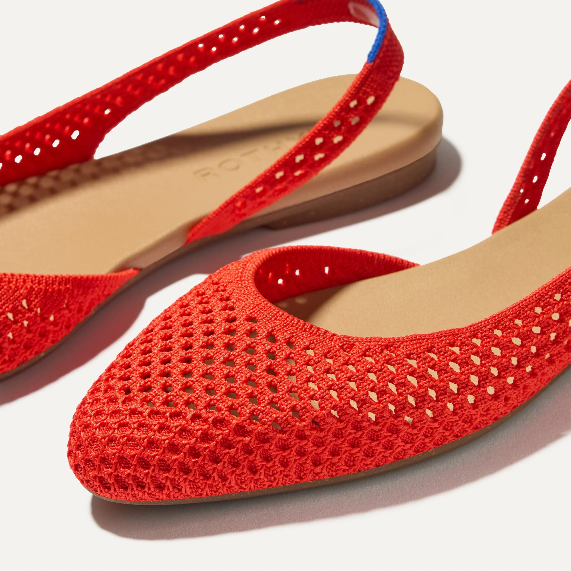 The Almond Slingback - Poppy Mesh - Image 4