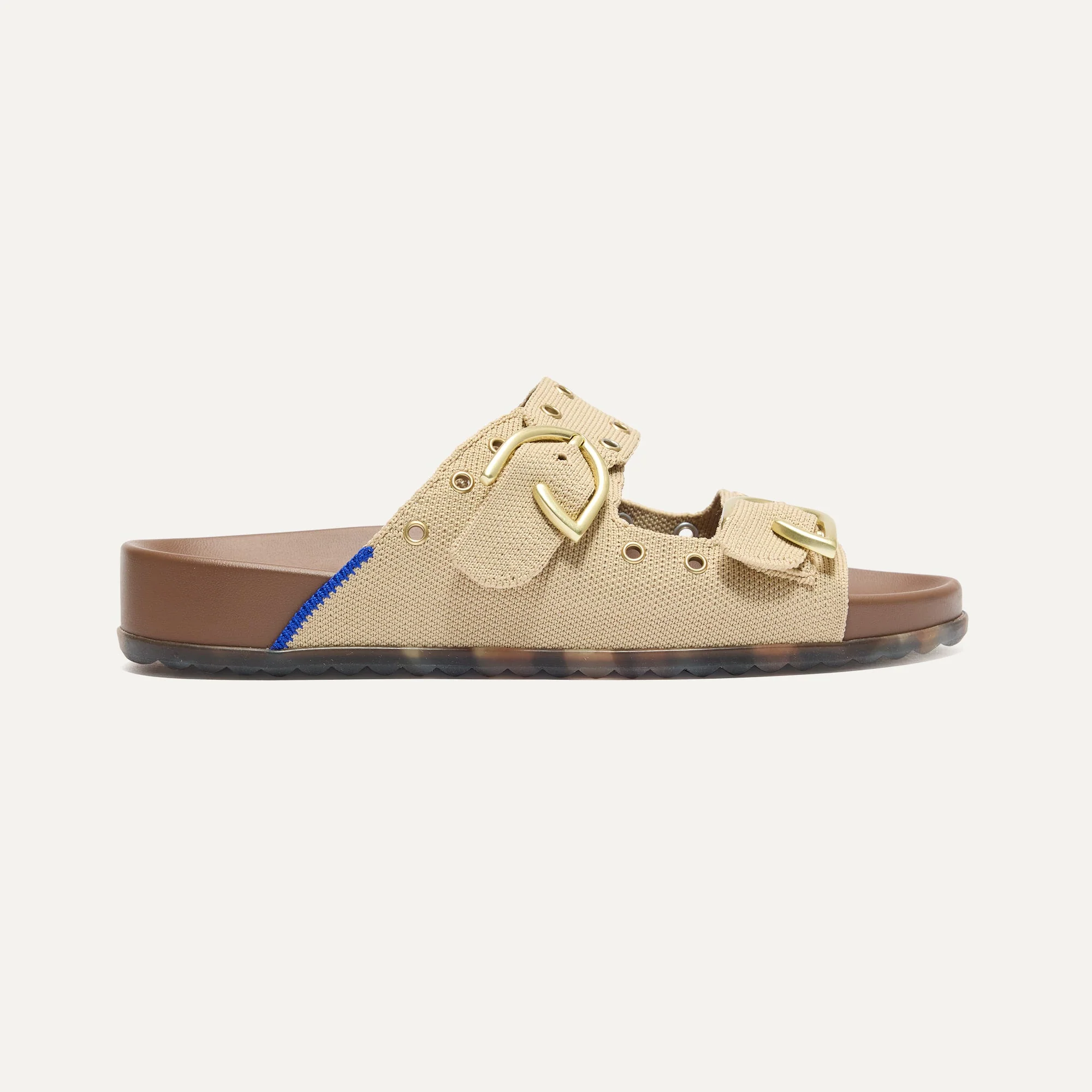 The Buckle Slide - Eyelet Wheat - Image 6