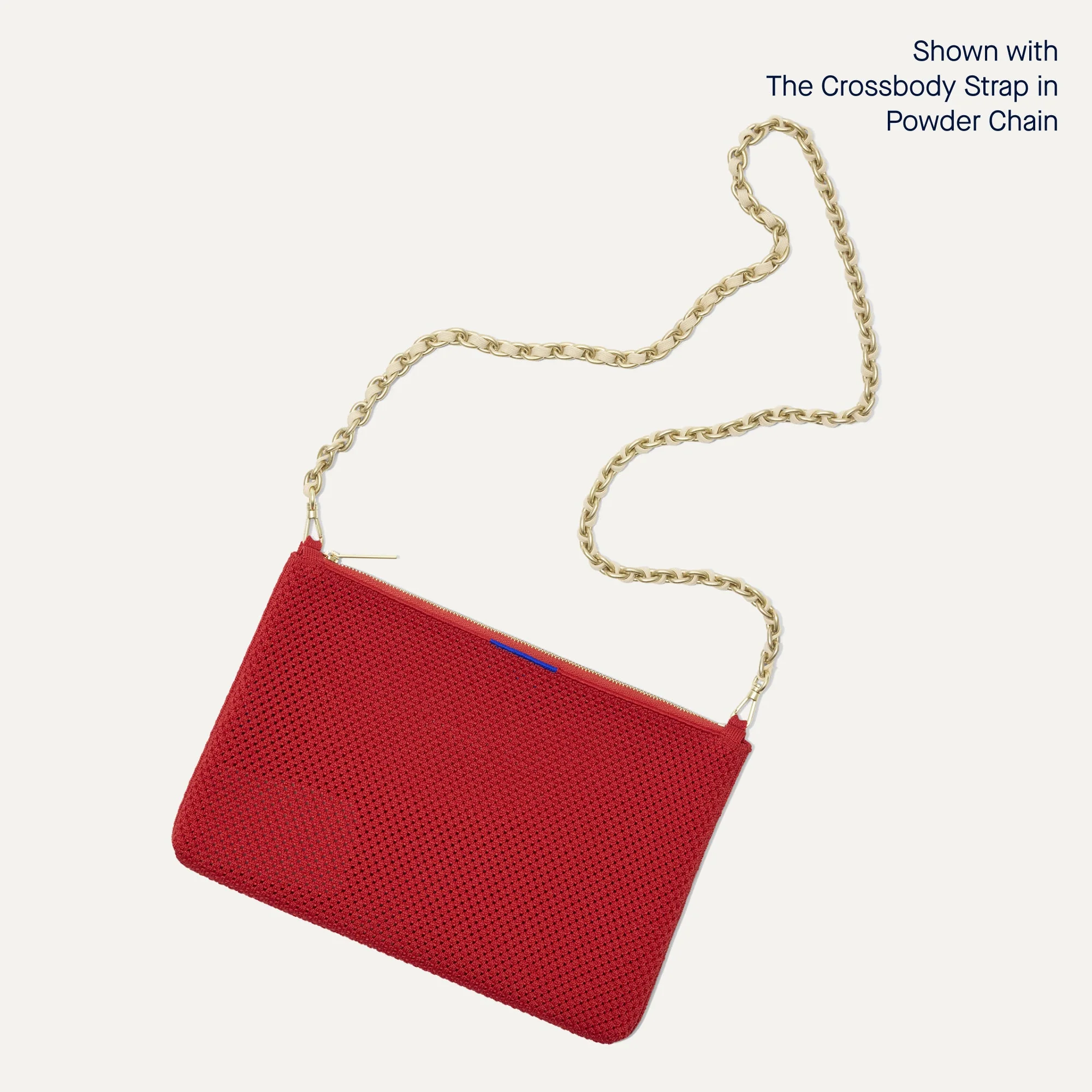 The Convertible Clutch - Scarlet Open-Knit - Image 5