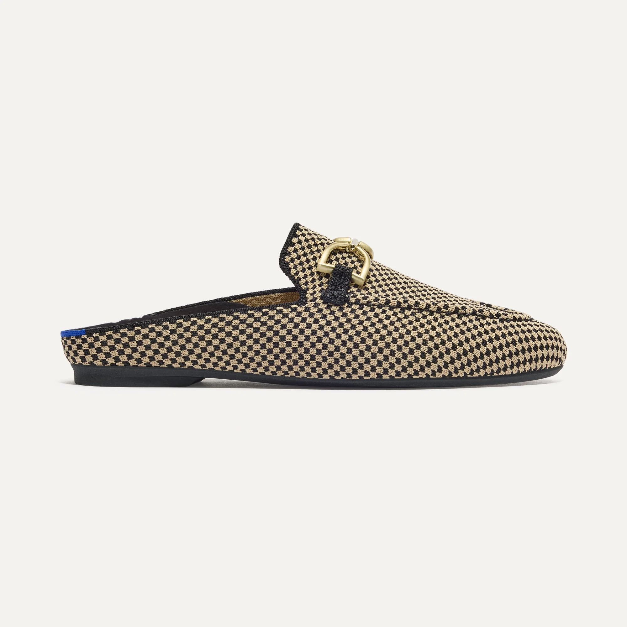 The Double Bit Loafer Mule - Classic Micro Check - Image 5