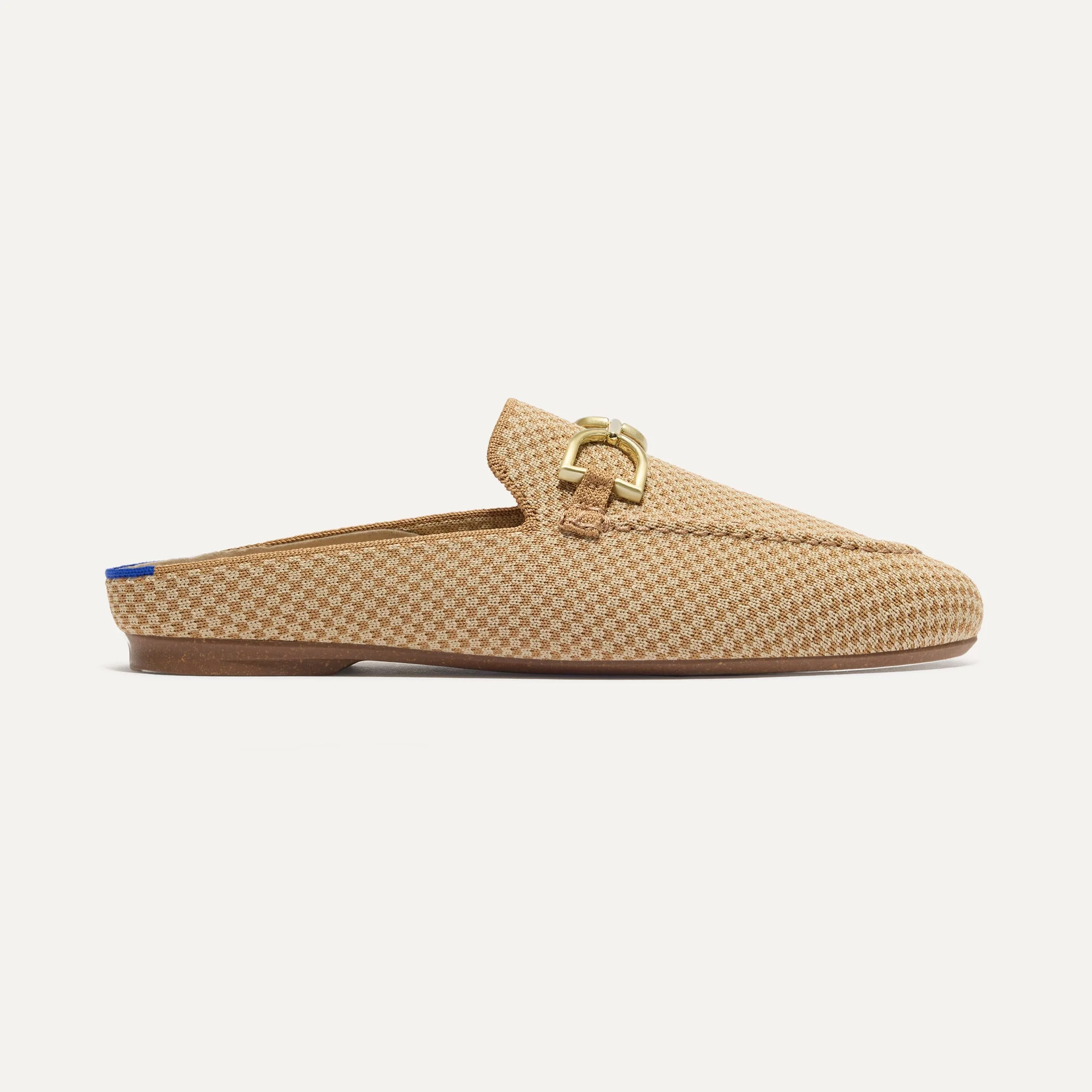The Double Bit Loafer Mule - Waffle Micro Check - Image 5