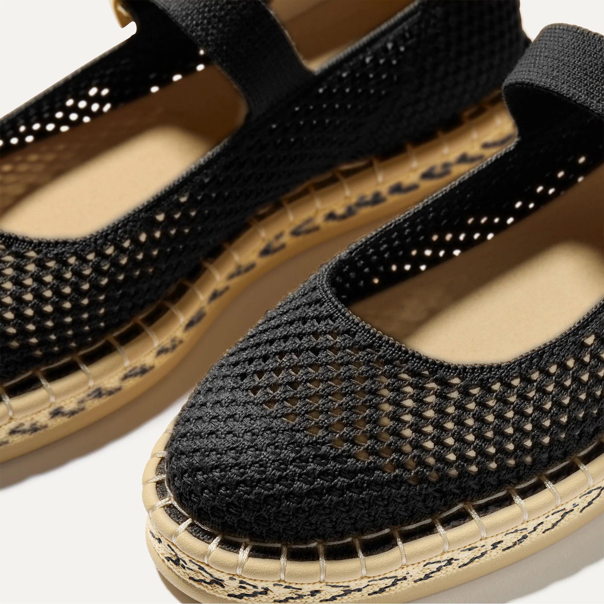 The Espadrille Mary Jane - Black - Image 7