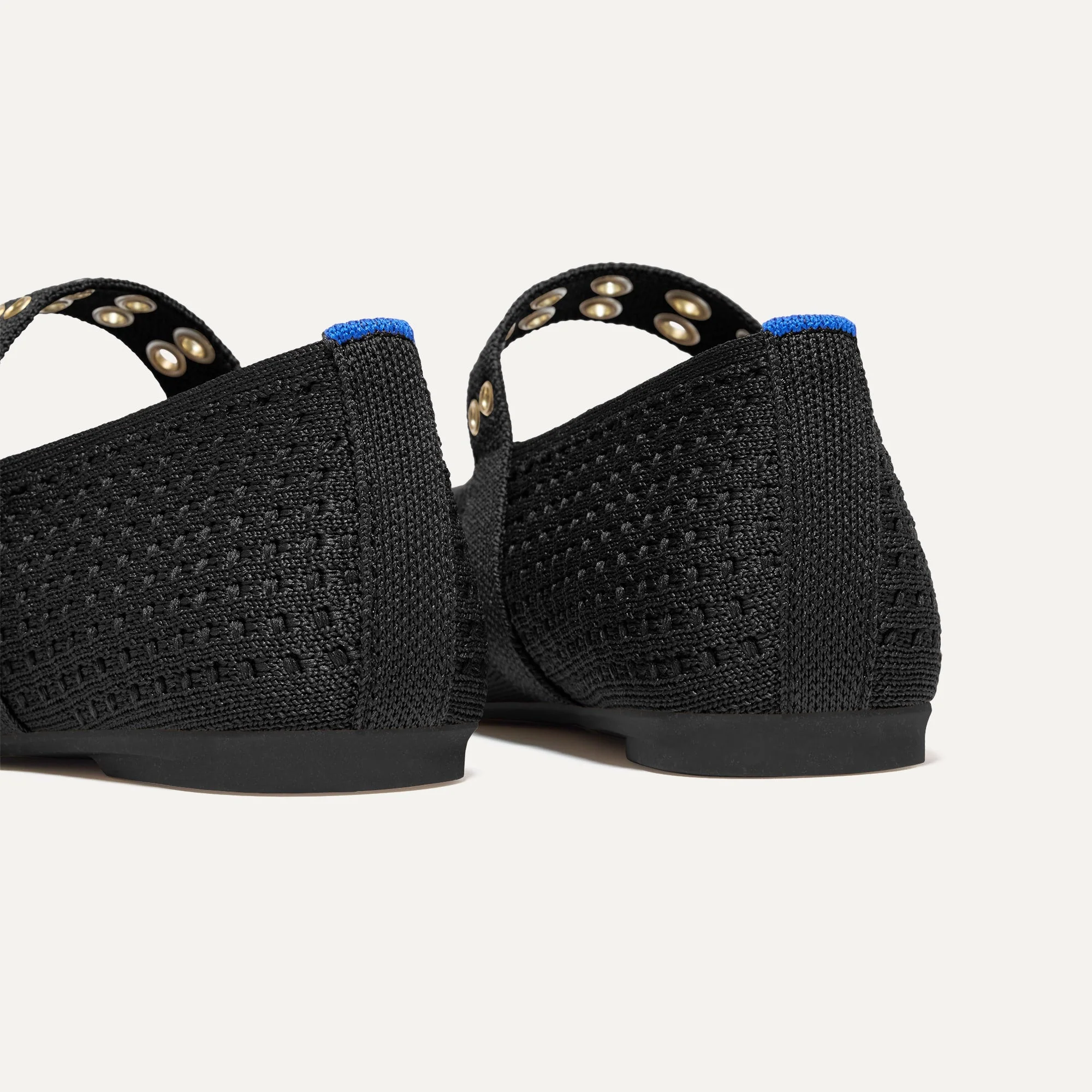 The Max Buckle Mary Jane - Black Mesh - Image 7
