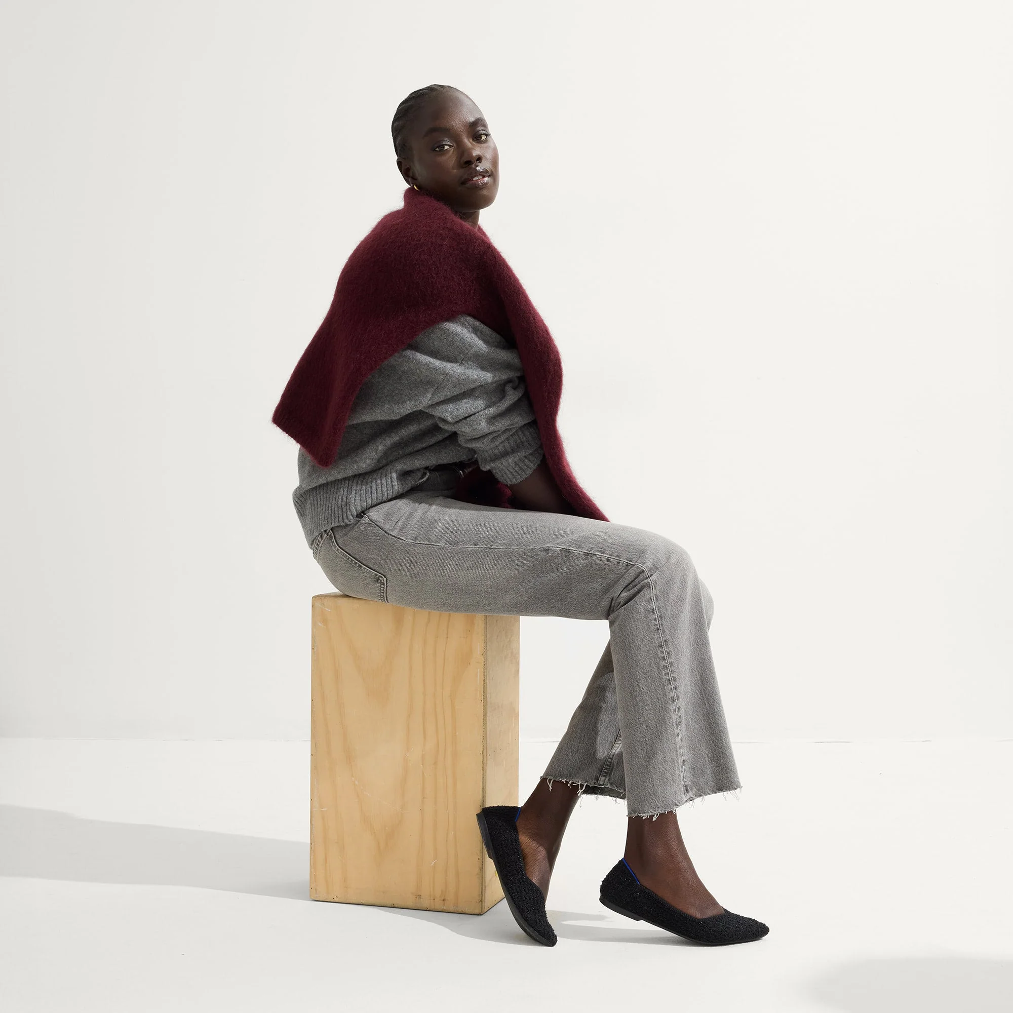 The Point II - Black Bouclé - Image 3